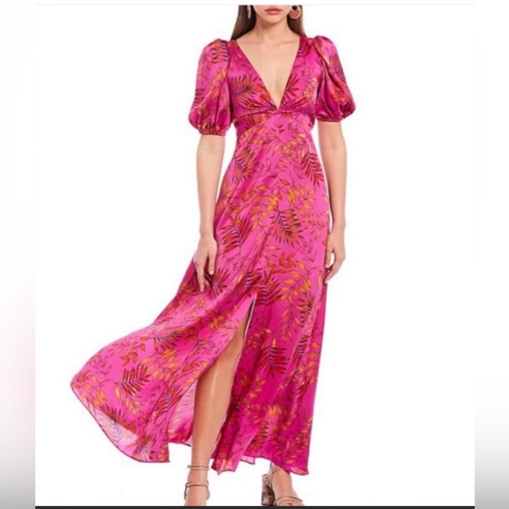 Sachin & Babi fushia maci dress